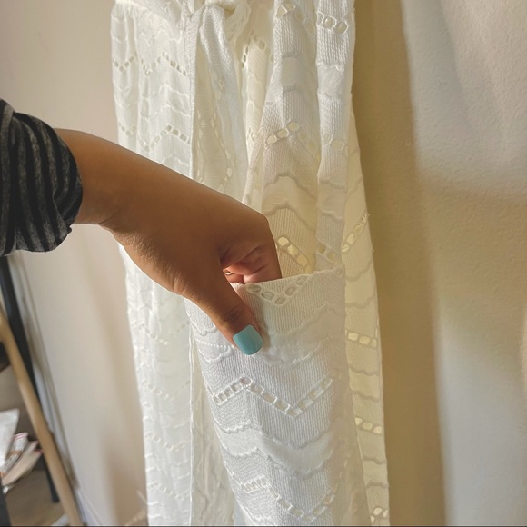 Anthropologie X Tracy Reese | Eyelet MIDI Skirt - Picture 6 of 9